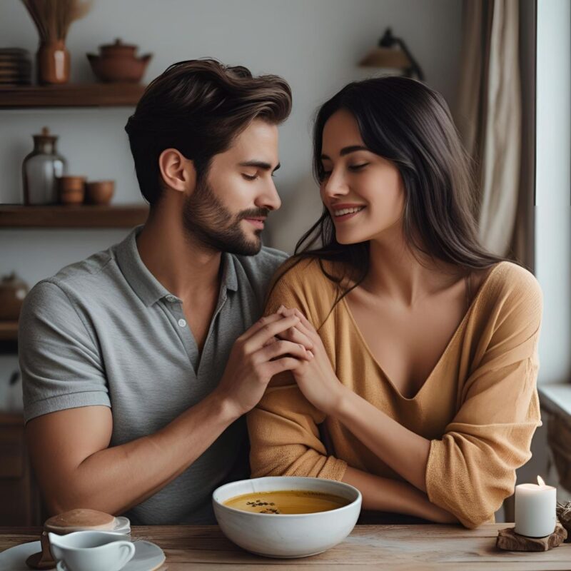 Love Problem Solutions, Where a couple sitting and feeling love.